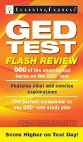 GED_Test_Flash_Review