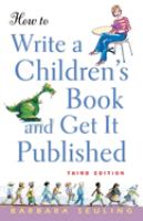 How_to_write_a_children_s_book_and_get_it_published