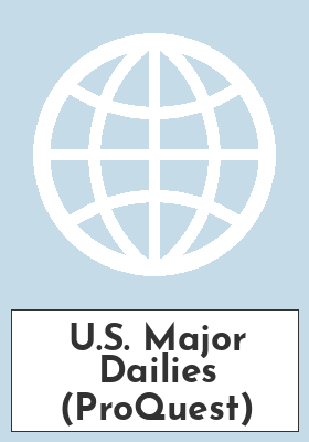 U.S. Major Dailies (ProQuest)