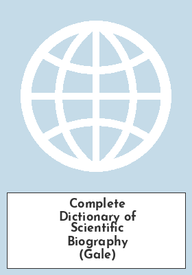 Complete Dictionary of Scientific Biography (Gale)