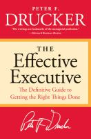 The_effective_executive